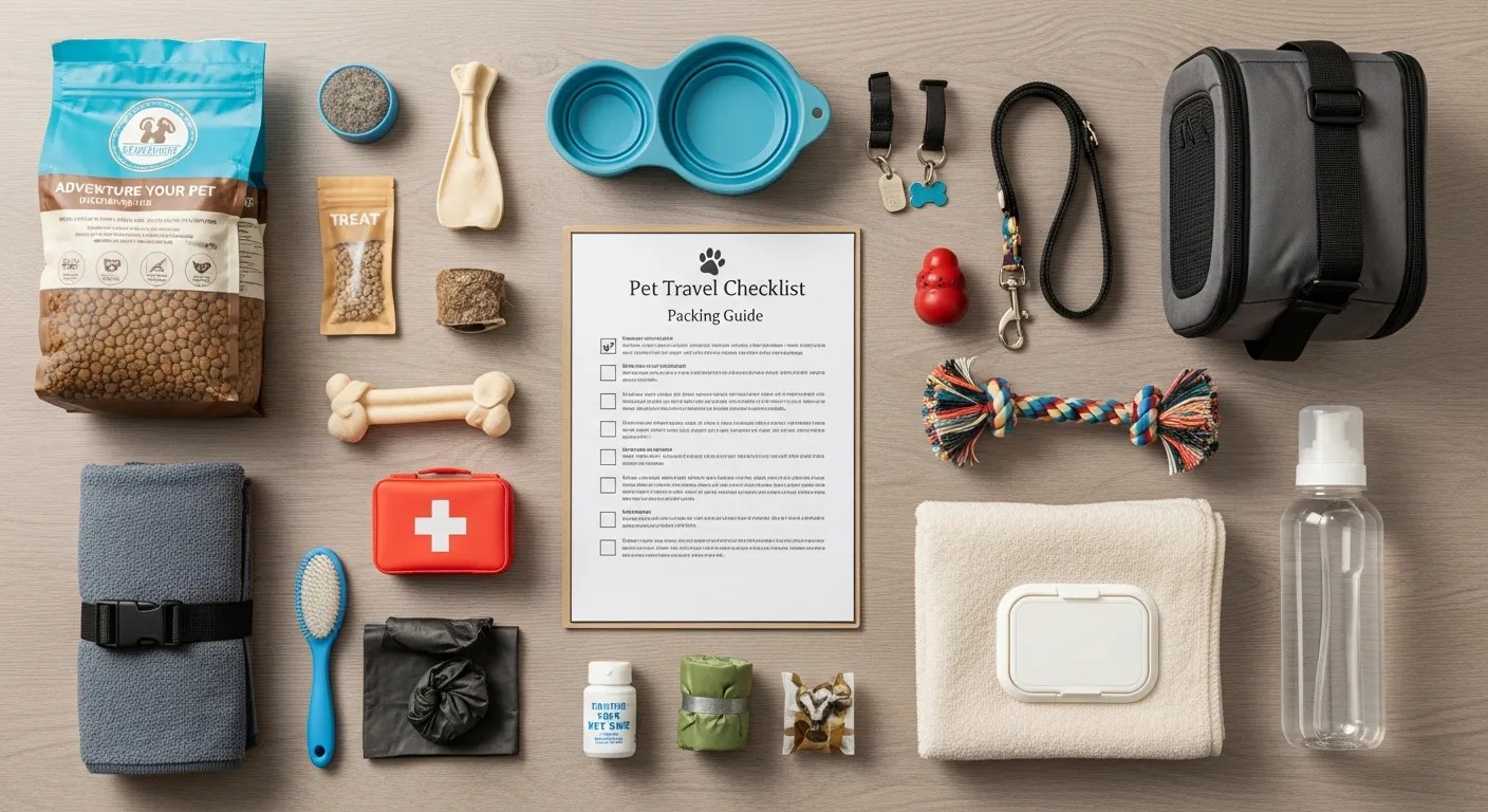 Packing Checklist for Pets