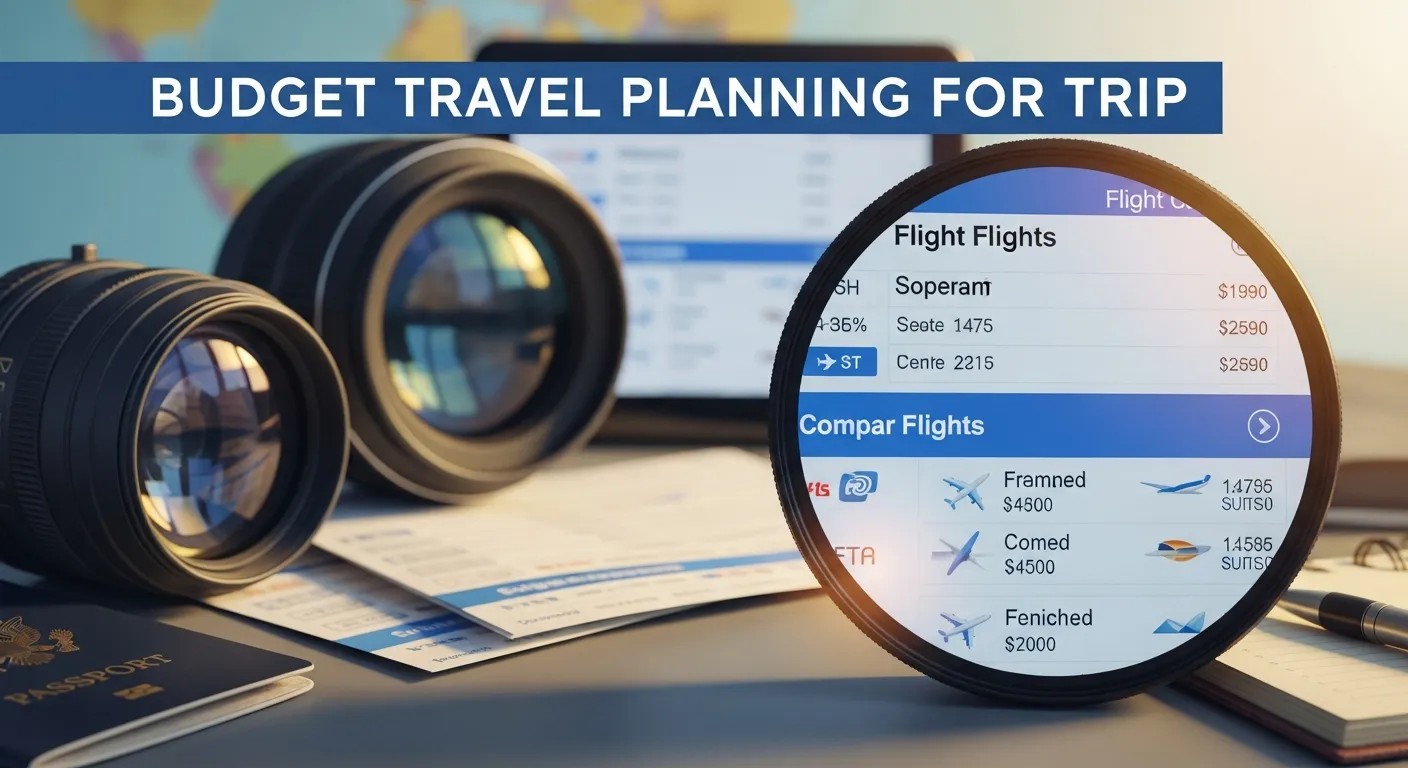 Compare flights with more than one lens