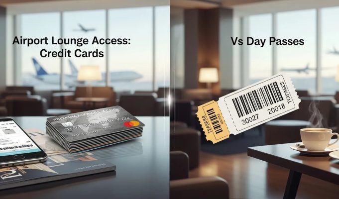 Airport Lounge Access Credit Cards vs Day Passes Airport Lounge Access Credit Cards vs Day Passes