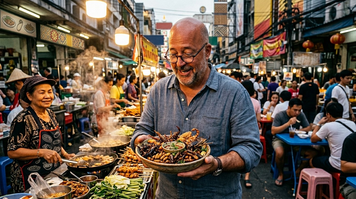 Bizarre Foods with Andrew Zimmern: the best pick for food-led wanderlust
