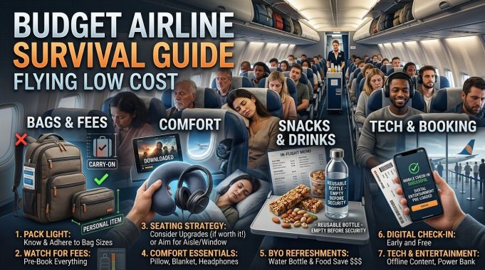 Budget Airline Survival Guide : Flying Low Cost