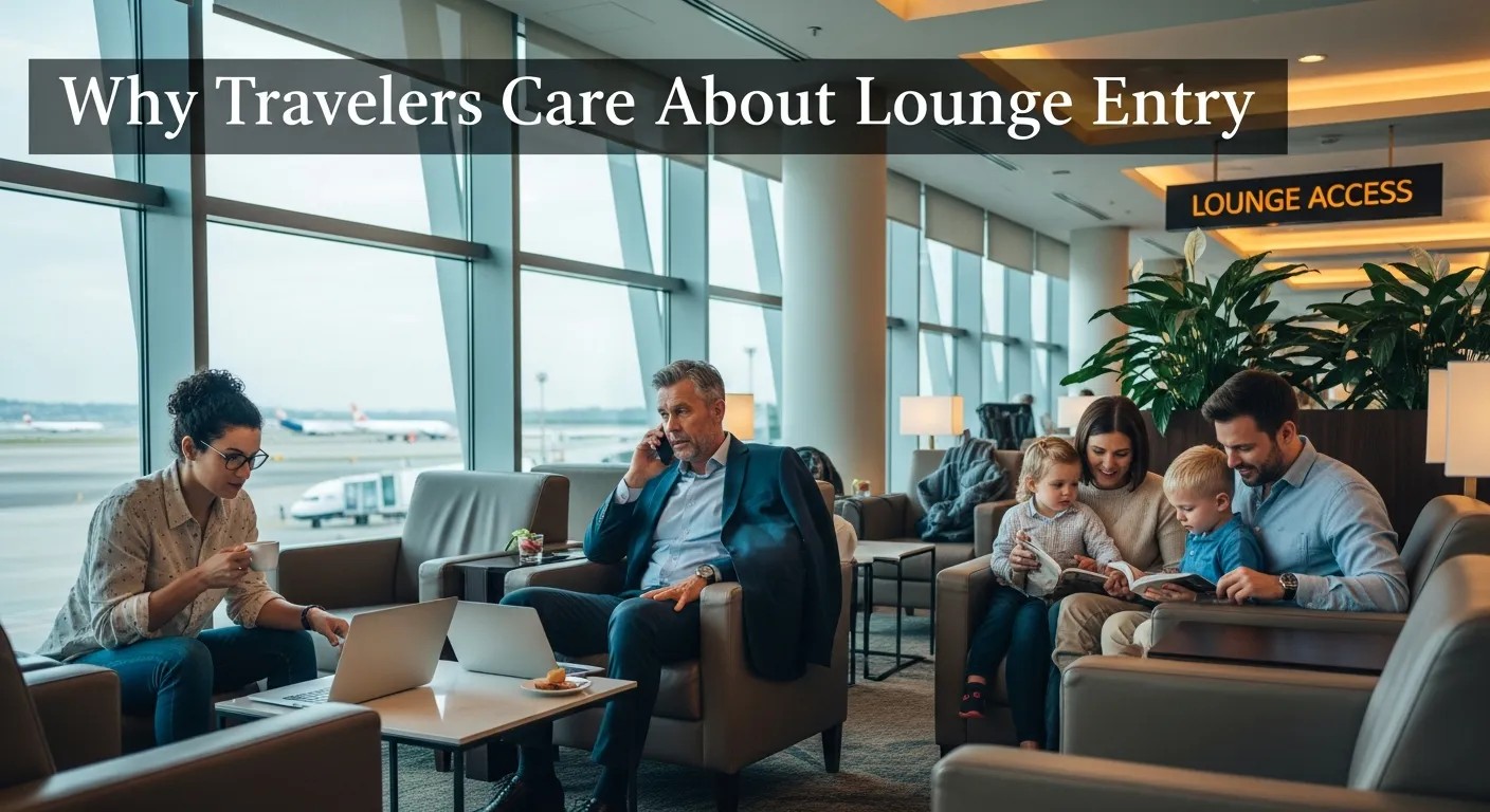 Why Travelers Care About Lounge Entry