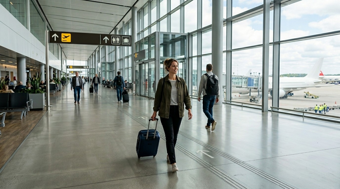 Airport navigation should be simple