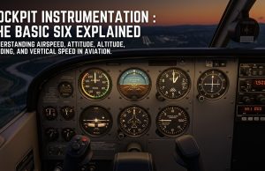 Cockpit Instrumentation : The Basic Six Explained Cockpit Instrumentation : The Basic Six Explained