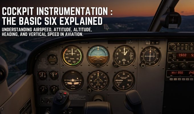 Cockpit Instrumentation : The Basic Six Explained Cockpit Instrumentation : The Basic Six Explained