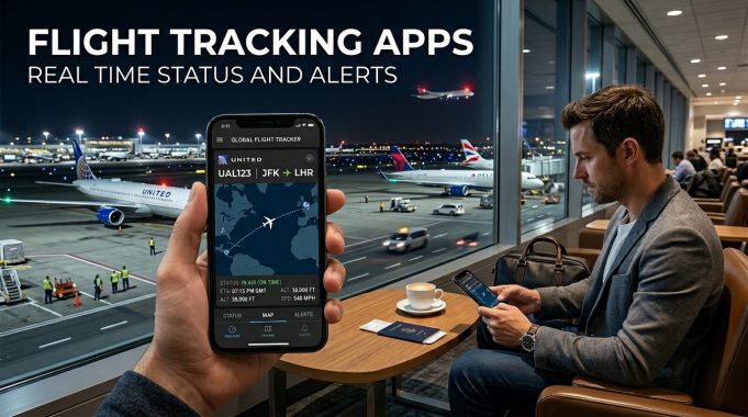 Flight Tracking Apps : Real Time Status and Alerts