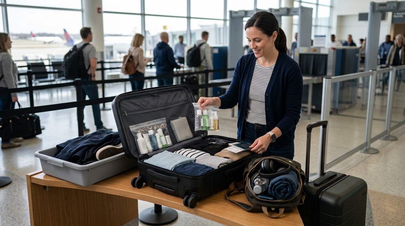How to pack for a smoother airport day