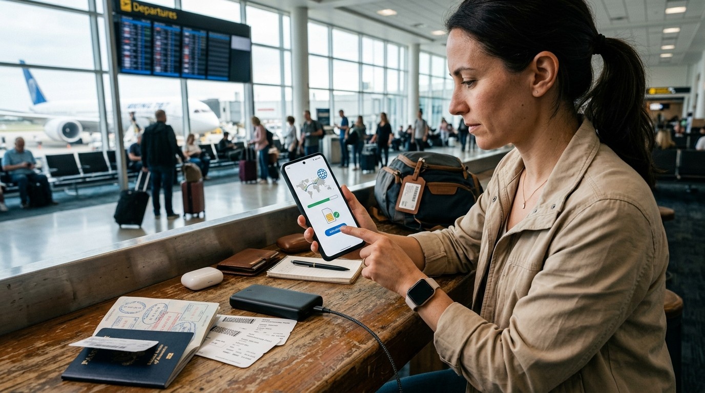 How to use eSIM with travel tools
