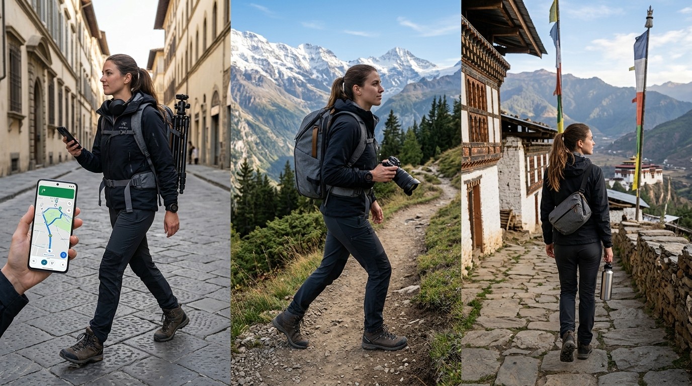 Moving through cities, nature, and culture