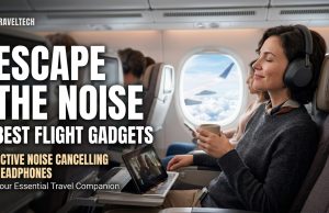 Noise Cancelling Headphones : Best Flight Gadgets