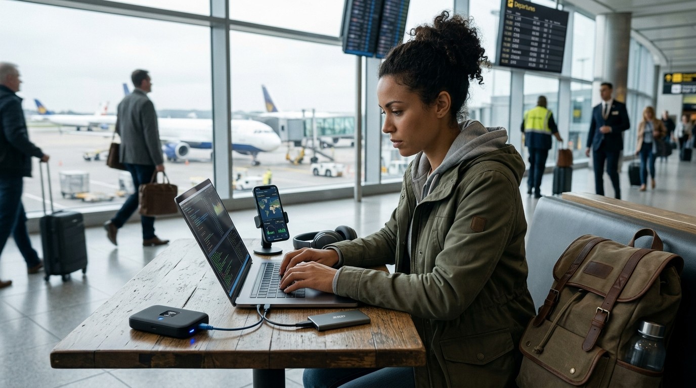 Use flight and network tools to protect work time