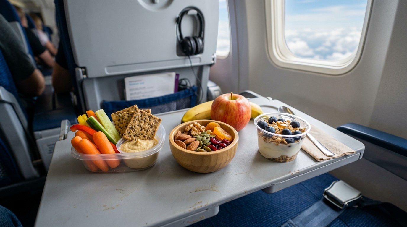 A few sample snack combinations
