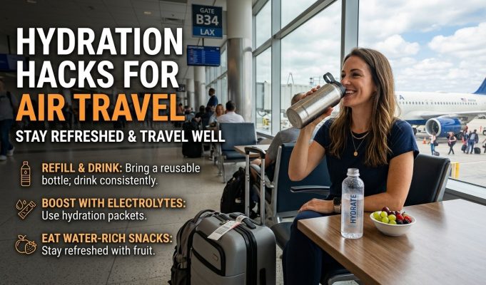 Hydration Hacks for Air Travel : Stay Refreshed Hydration Hacks for Air Travel : Stay Refreshed