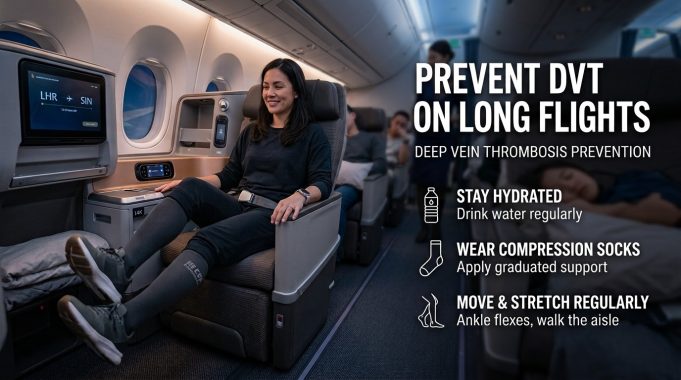 Deep Vein Thrombosis Prevention on Long Flights Deep Vein Thrombosis Prevention on Long Flights